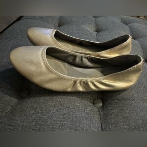 Cole Haan ZeroGrand Ballet Flats Gold Shimmer Women’s 6